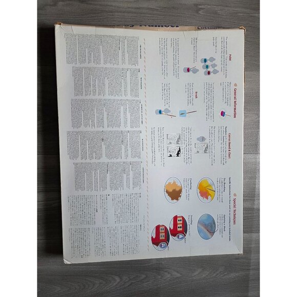 Dimensions PaintWorks Twilight Cottage Paint-By-Number Kit - Picture 5 of 5